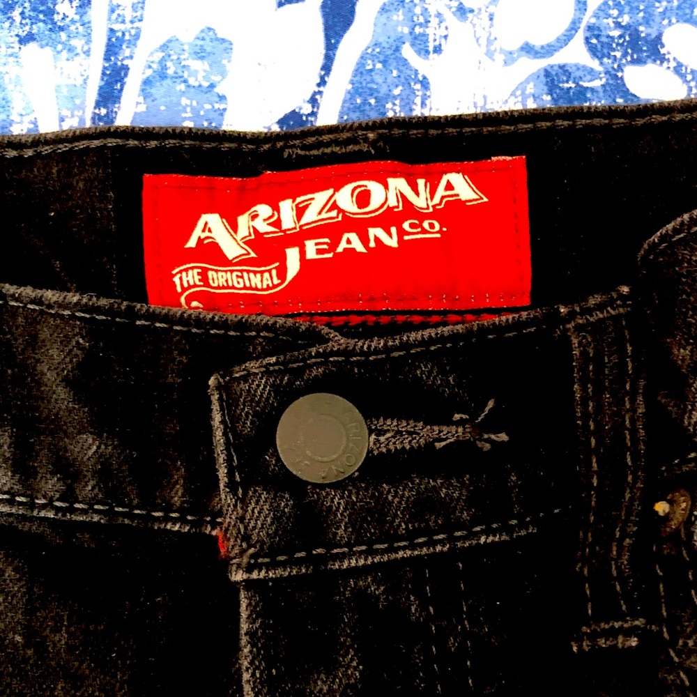 Like New - Men's Black Arizona Skinny Jeans - size 32x34